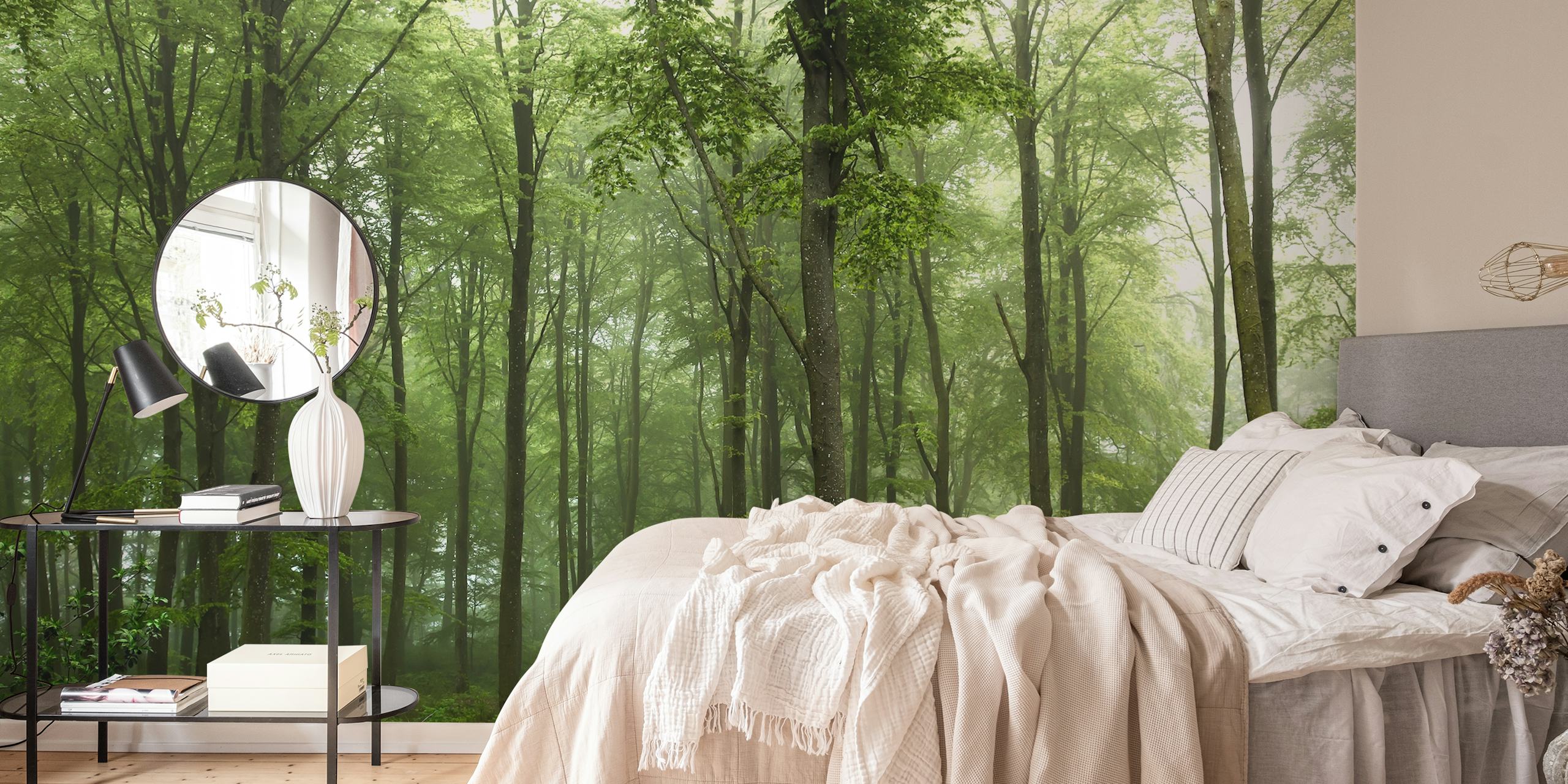Danish Forest Fog tapet i et rum