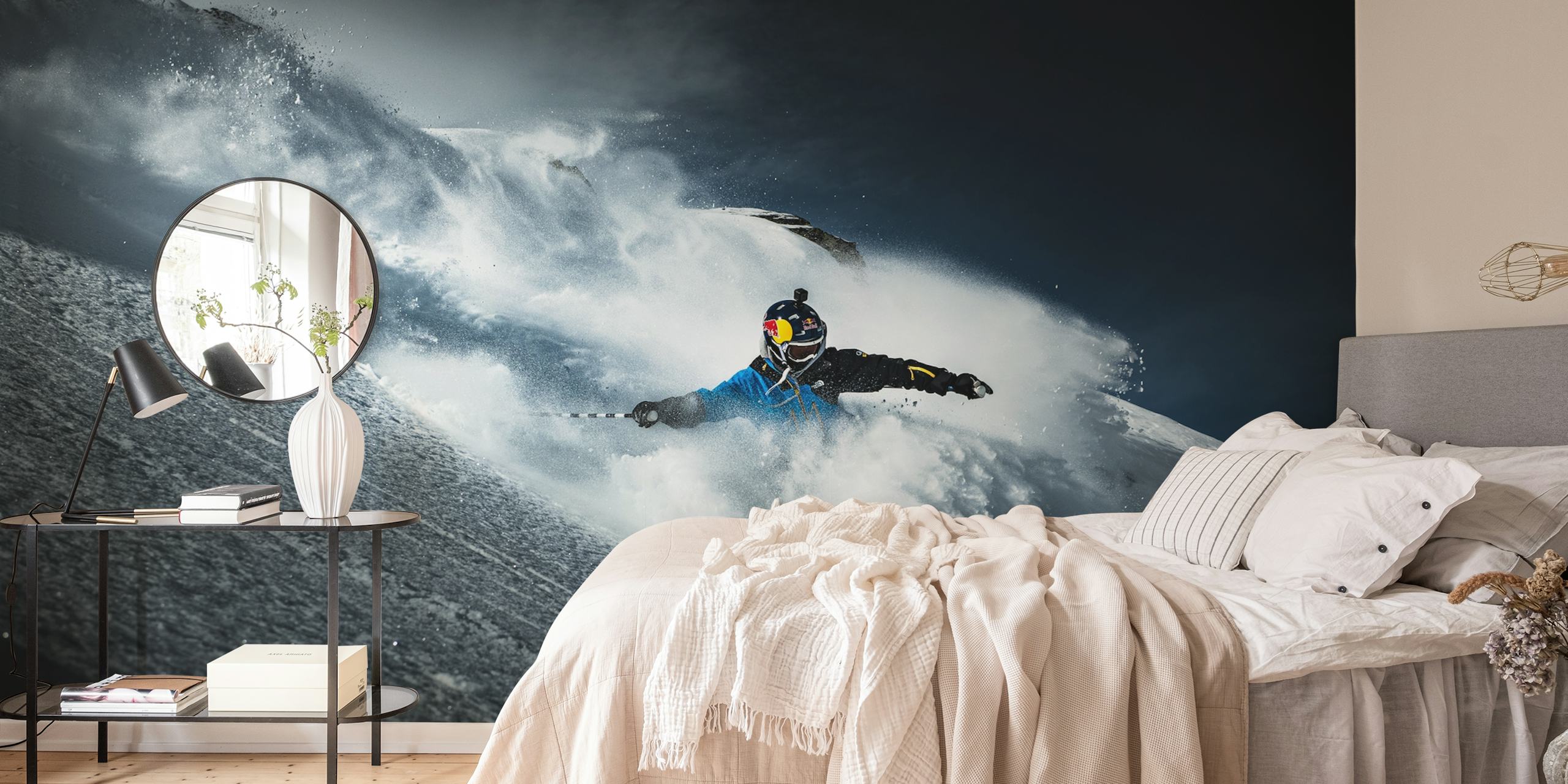 Wallpaper featuring Ralph Maho skiing
