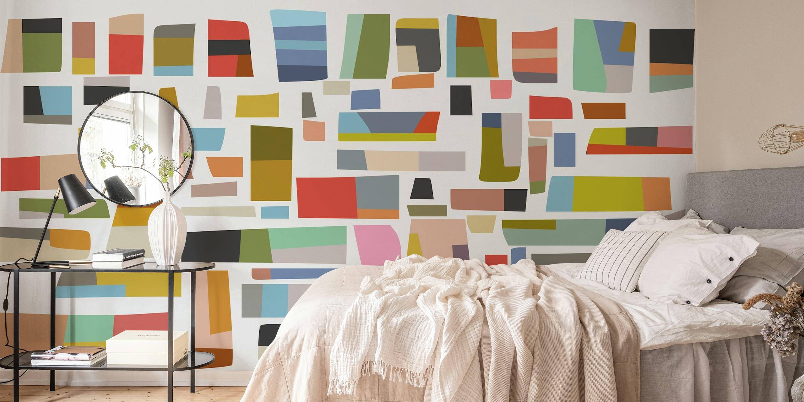 Colored Pieces 12 tapet vist i et rum