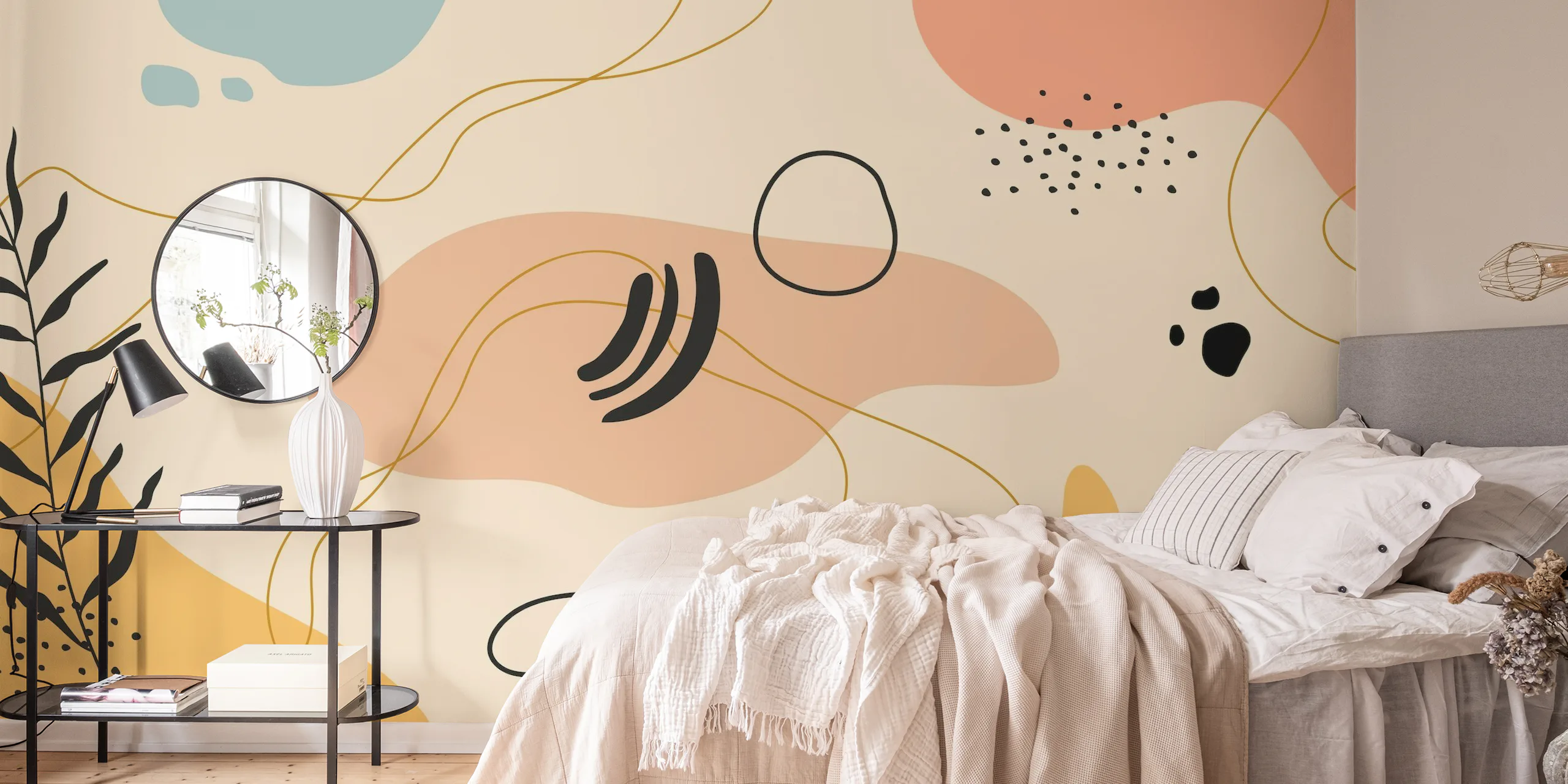 Minimal Abstract Design Wallpaper | Happywall.com