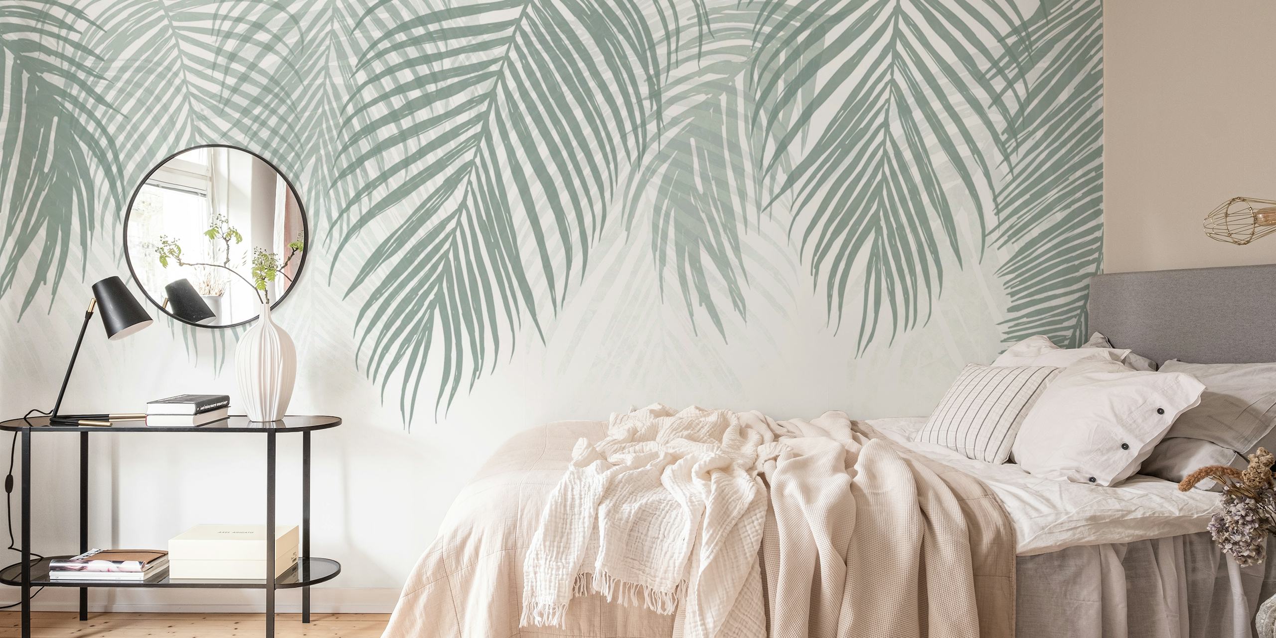 Palm Leaves Green wallpaper