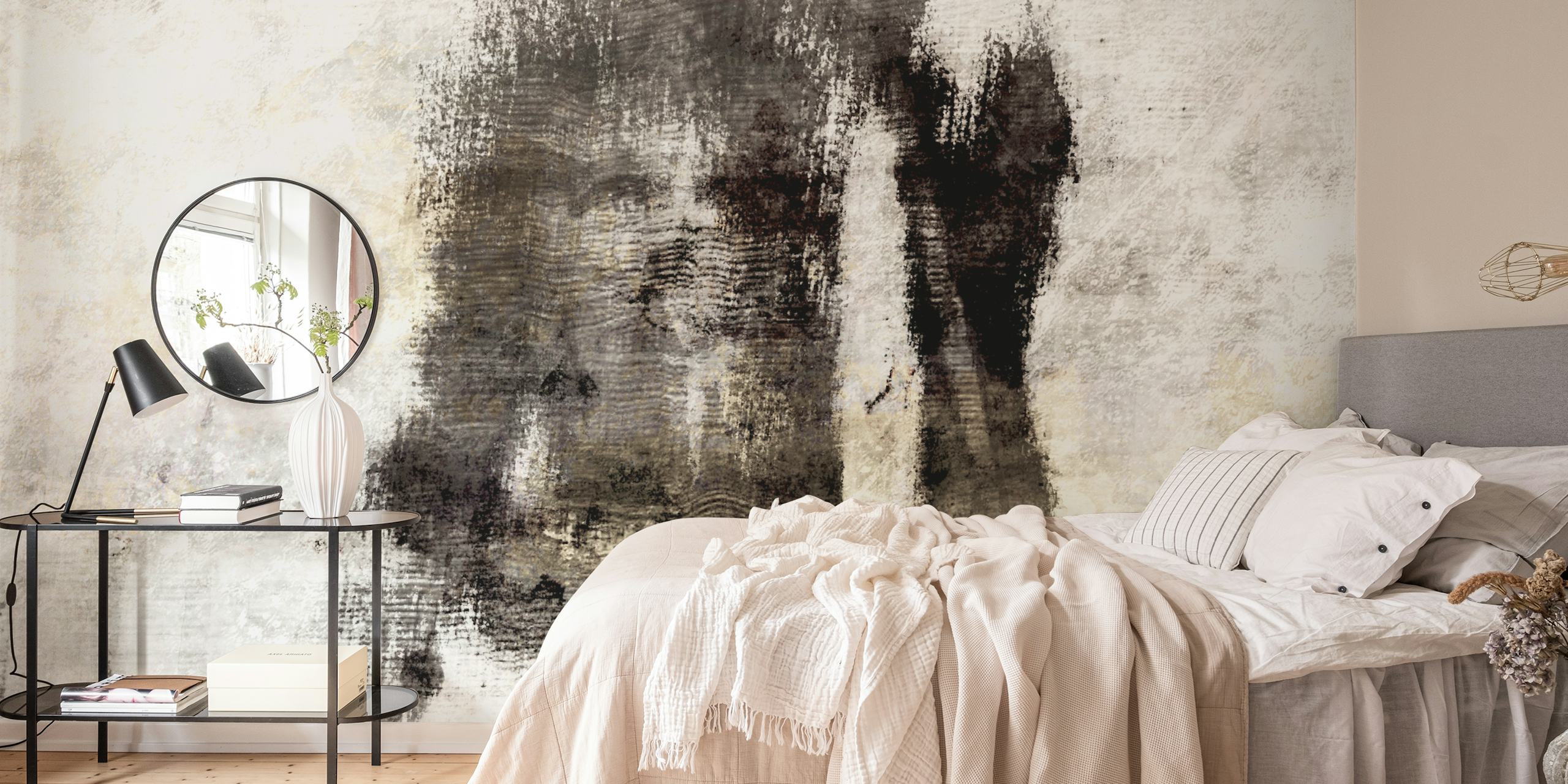 Papel pintado Primitive Neutrals en un ambiente