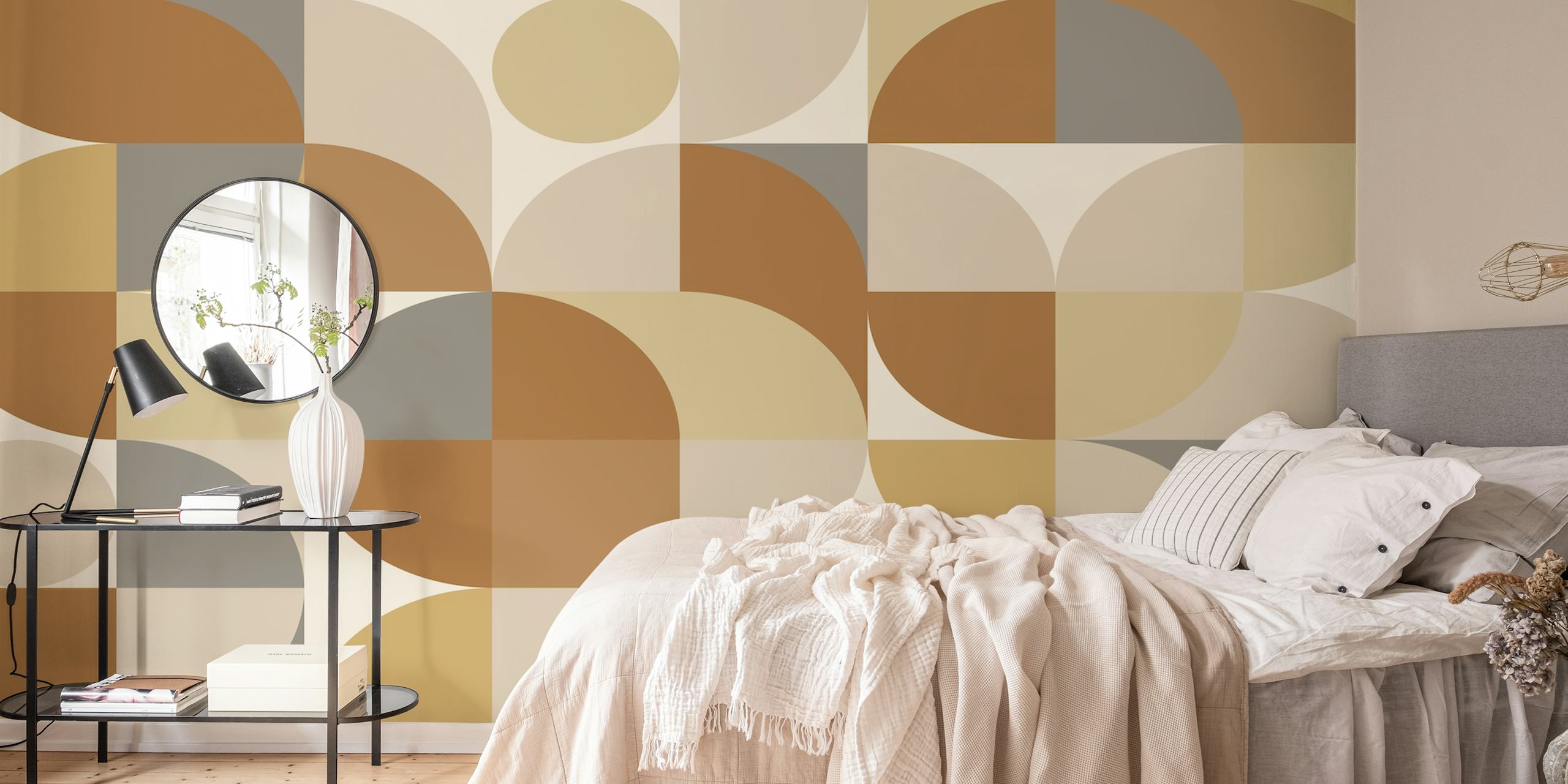Mid Century Scandinavian Tapetdesign
