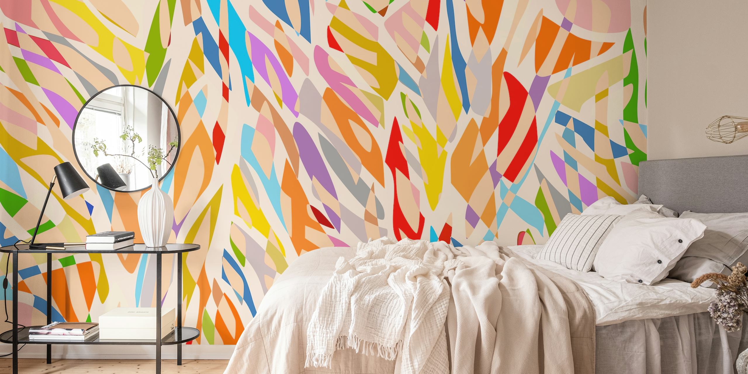 Joy of Colors 9 wallpaper in a room