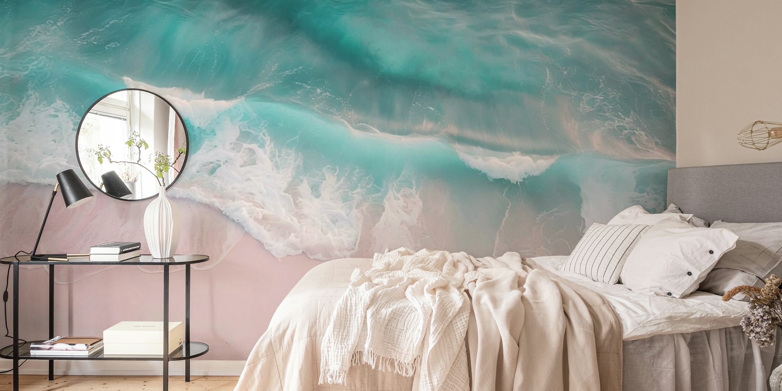 Tranquil Sea Breeze tapet med mjuka vågor