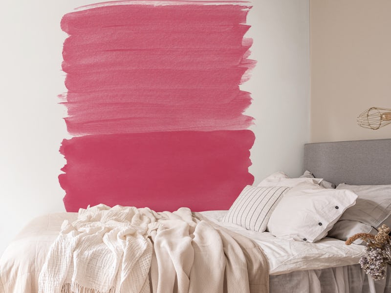 Viva Magenta Abstract 1