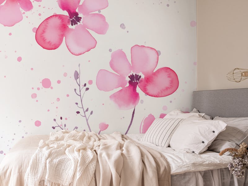 Romantic flower_shade pink