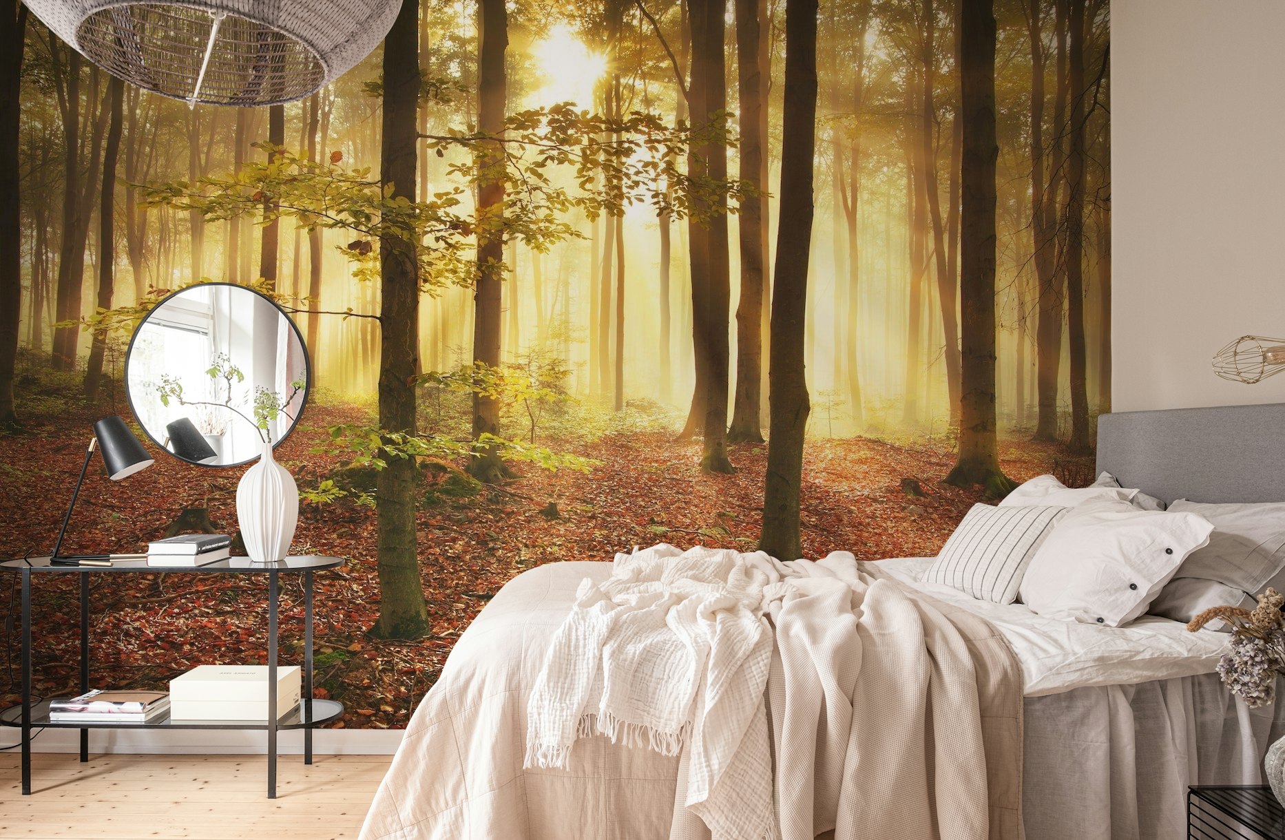 Autumn forest wallpaper