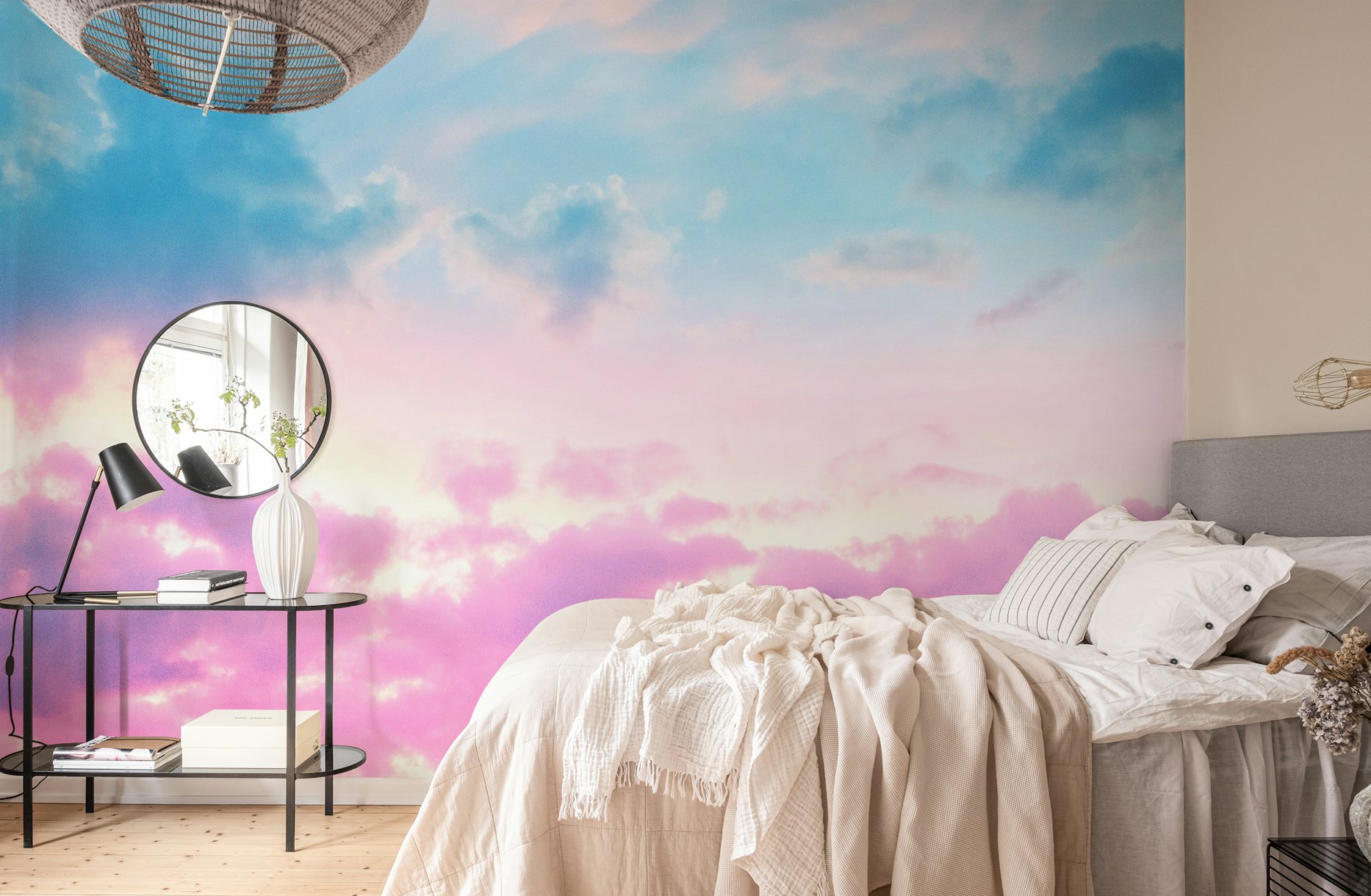 Unicorn Pastel Clouds 3 wallpaper