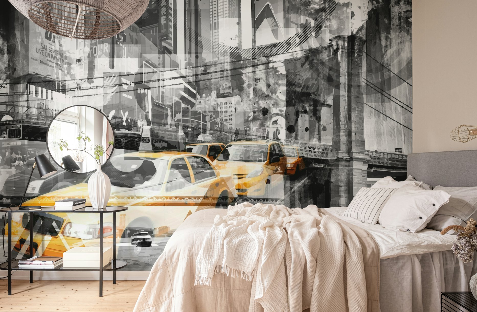 Modern Art NYC Collage wallpaper