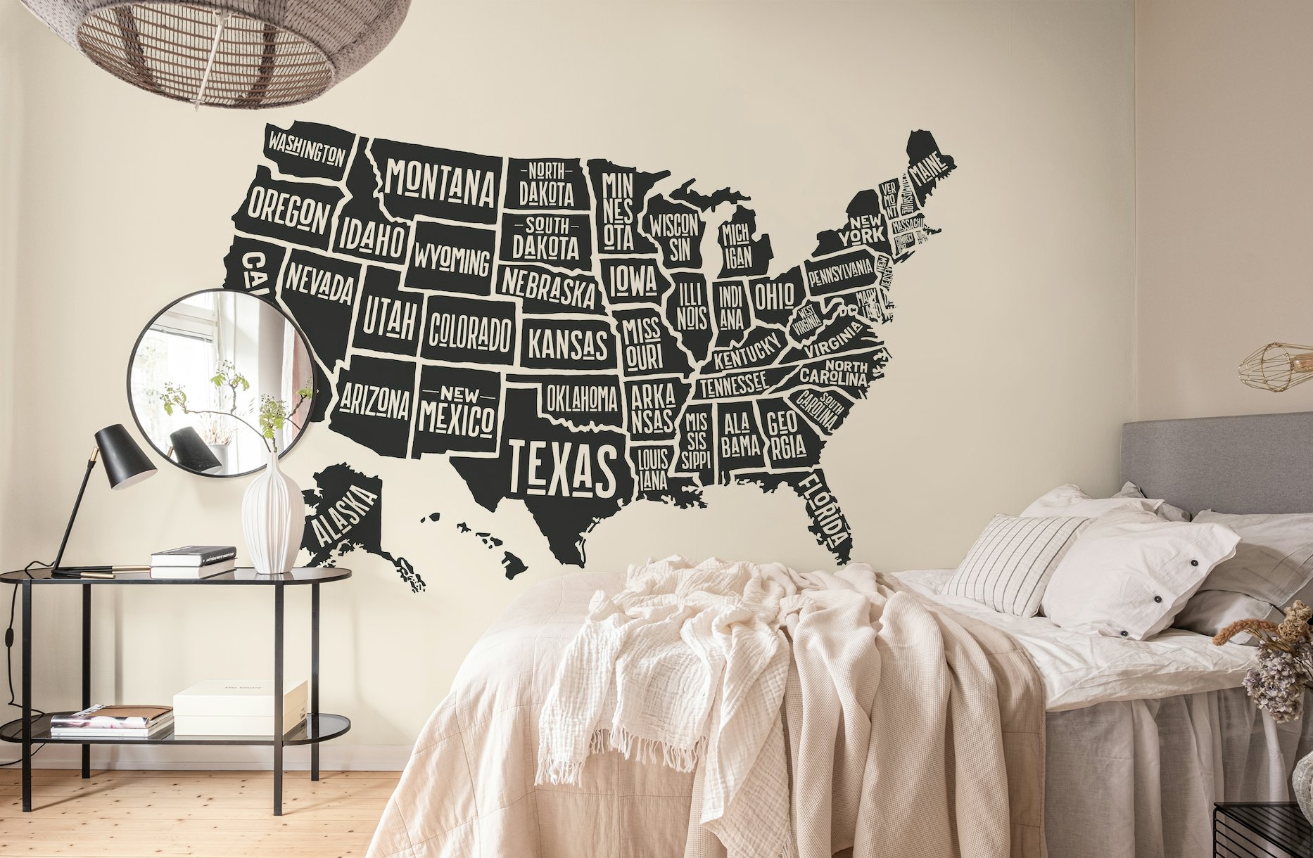 USA map 2 wallpaper