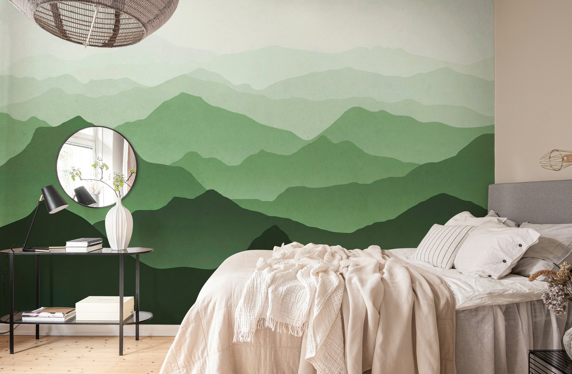 Green mountains II wallpaper