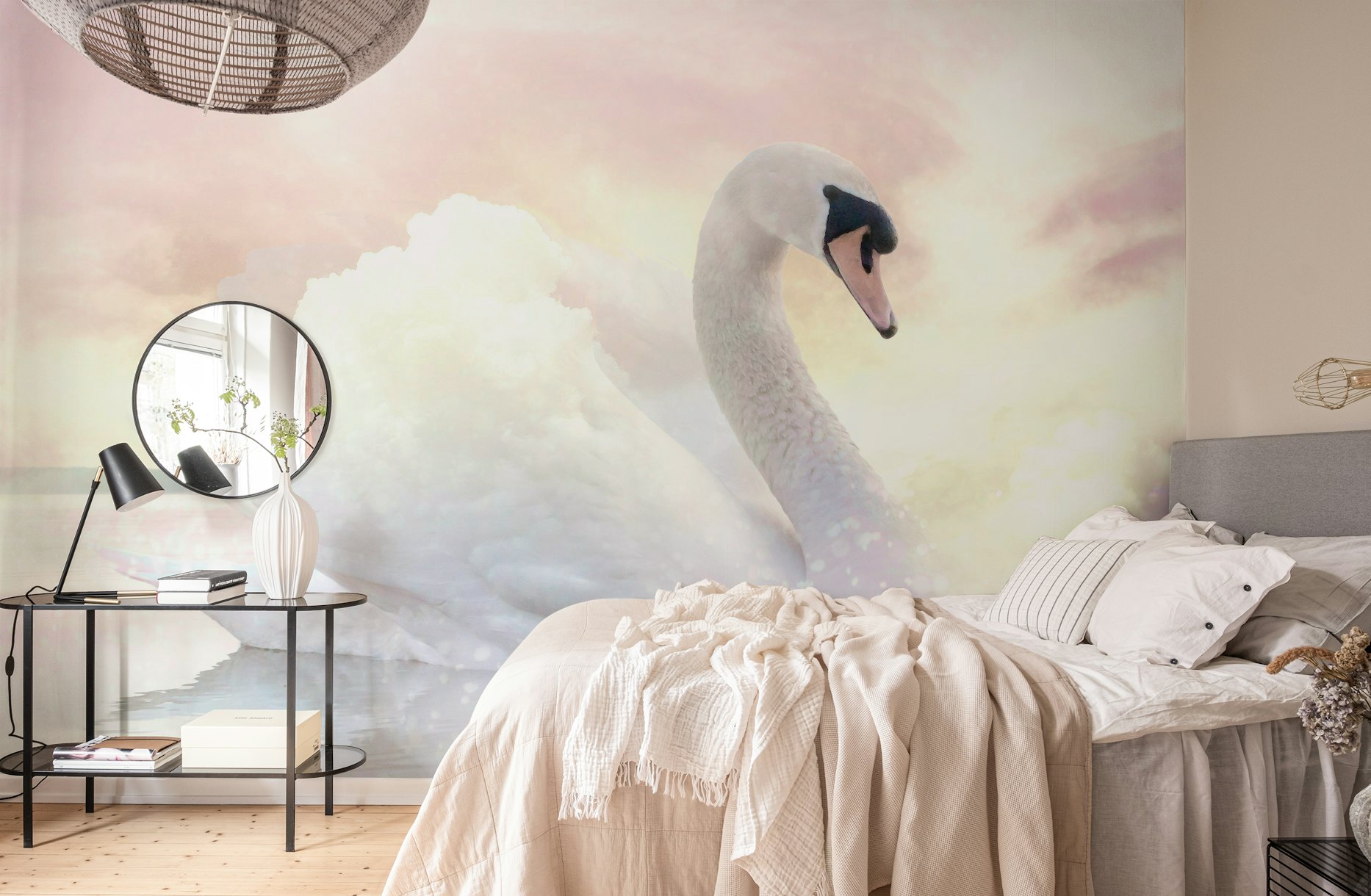 Swan Dreaming wallpaper