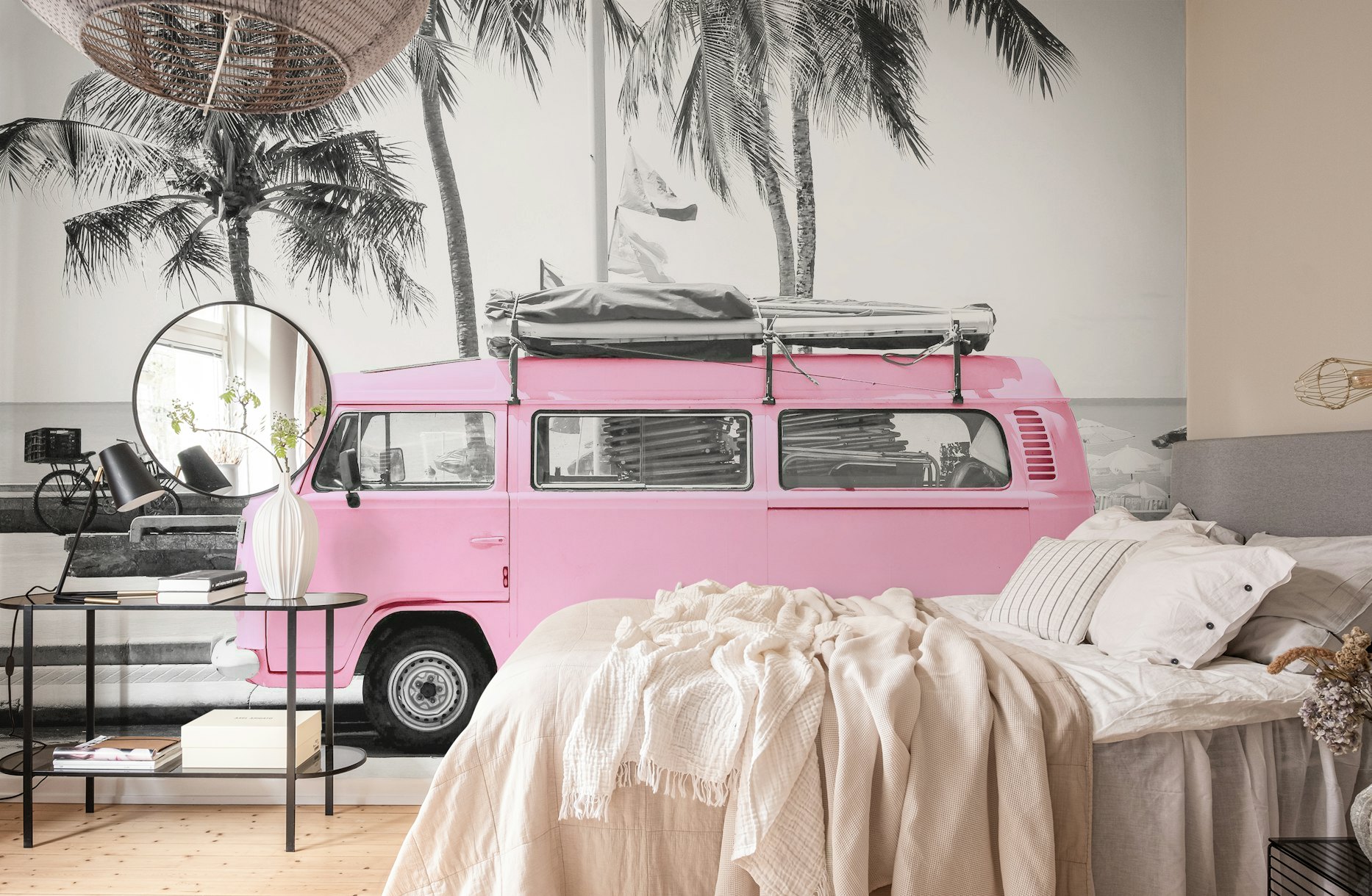 Pink Volkswagen wallpaper