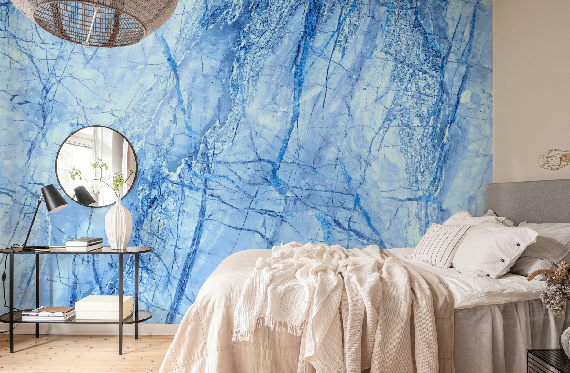 Blue Marble River wallpaper