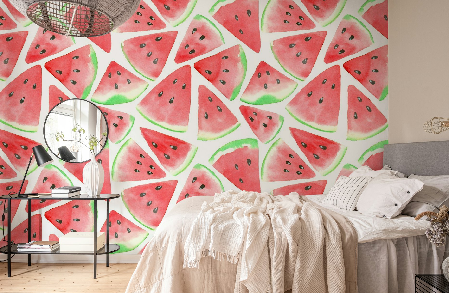 Watermelon slices 2 wallpaper
