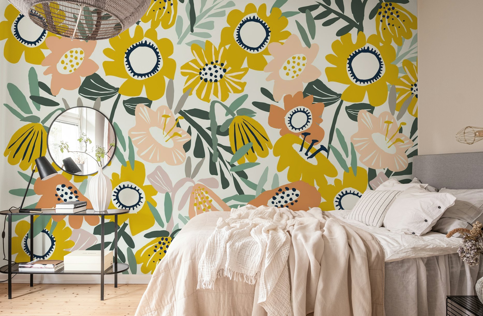 Bold happy cozy flower 1 wallpaper