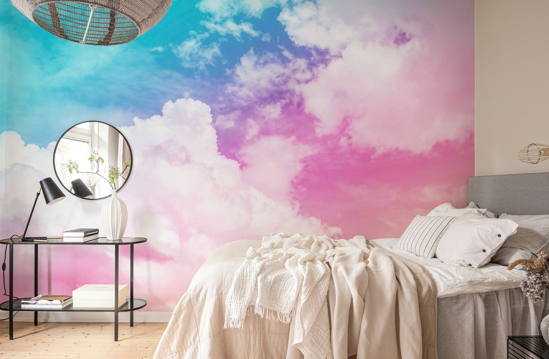 Pastel clouds VIII wallpaper