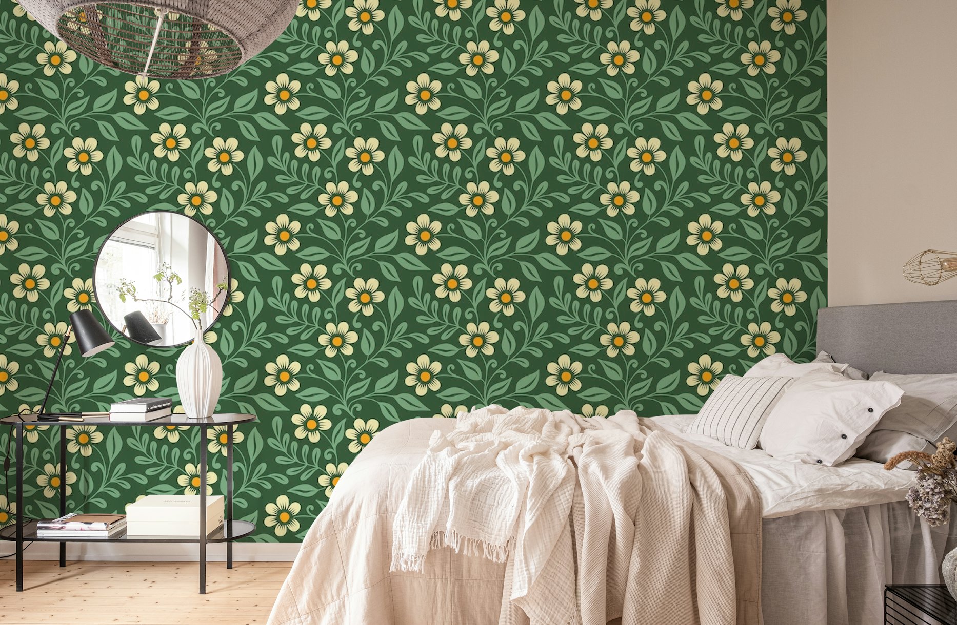 2207 Ditsy floral pattern tapete