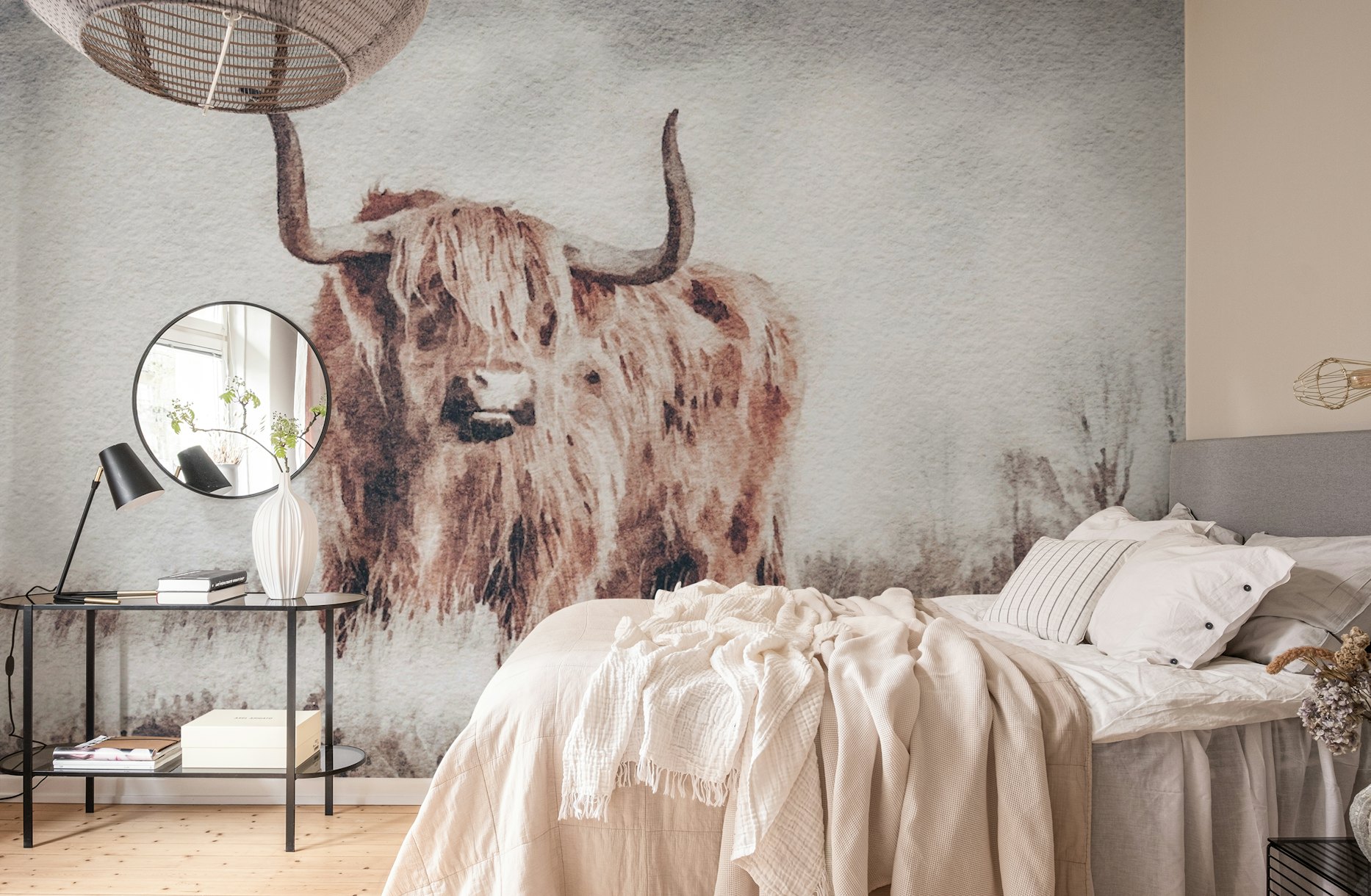 Scottish Highland Cow wallpaper