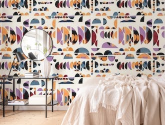 Modern pattern shapes in forms