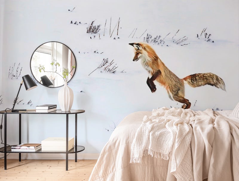 Nordic Fox Wallpaper