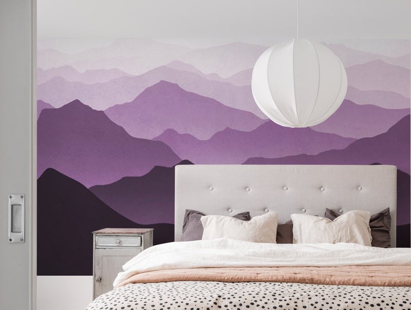 Purple mountains II