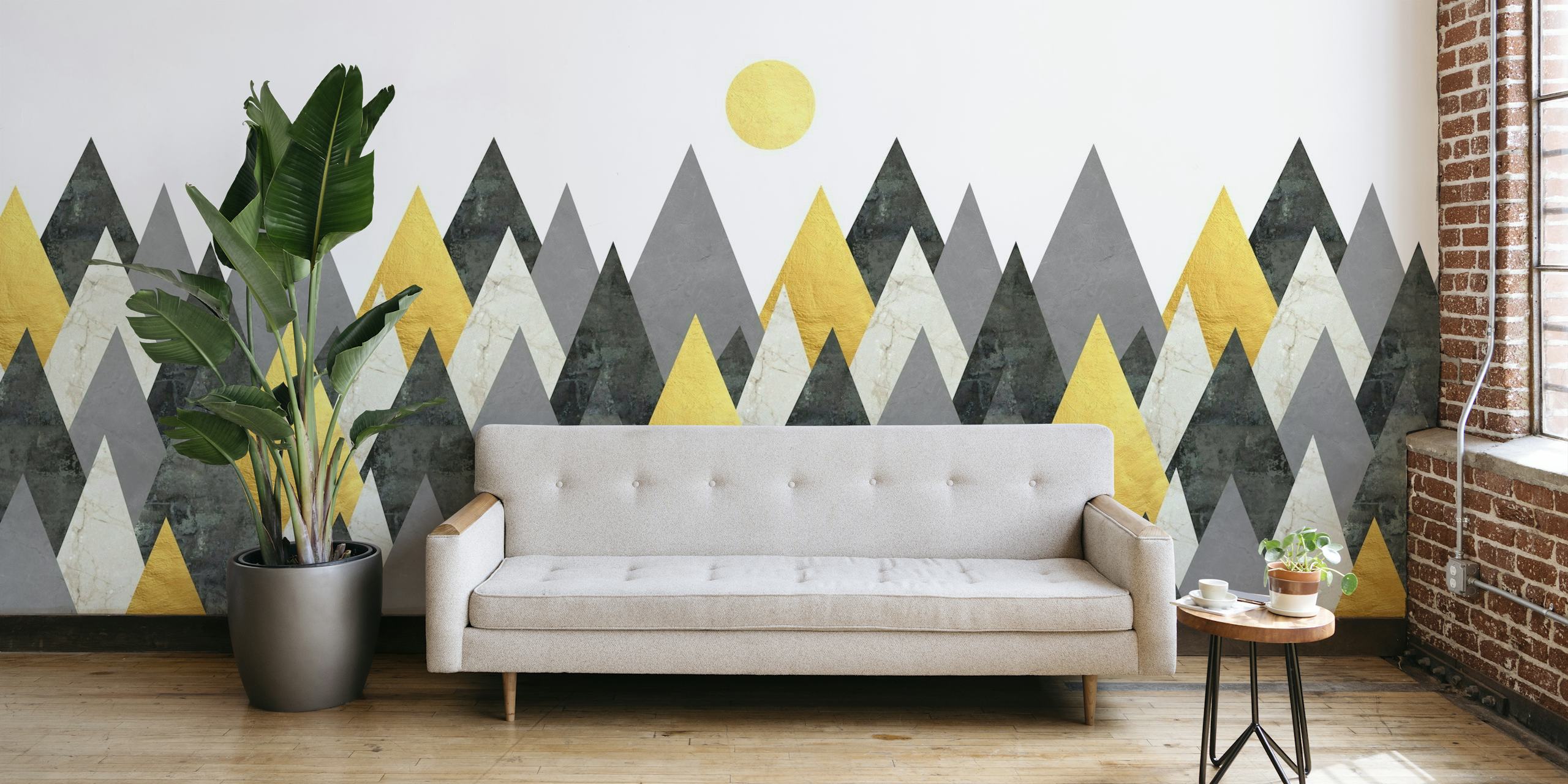 Collage forest papiers peint