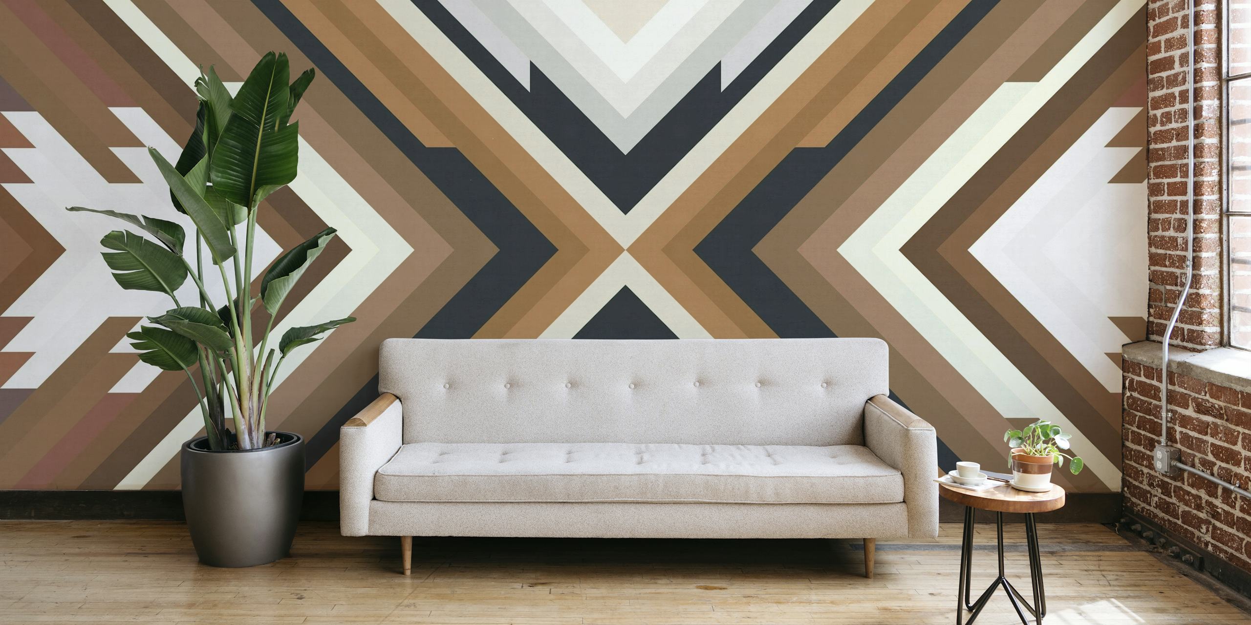 Geometric bands I wallpaper
