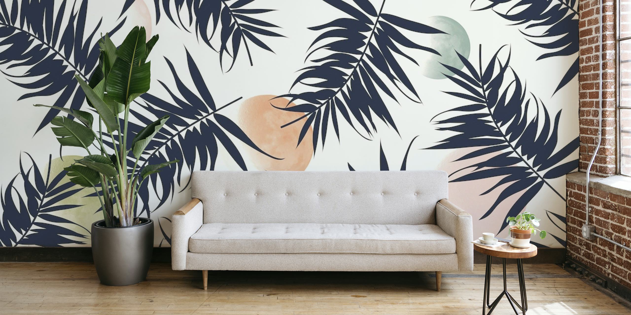 Retro Tropical wallpaper