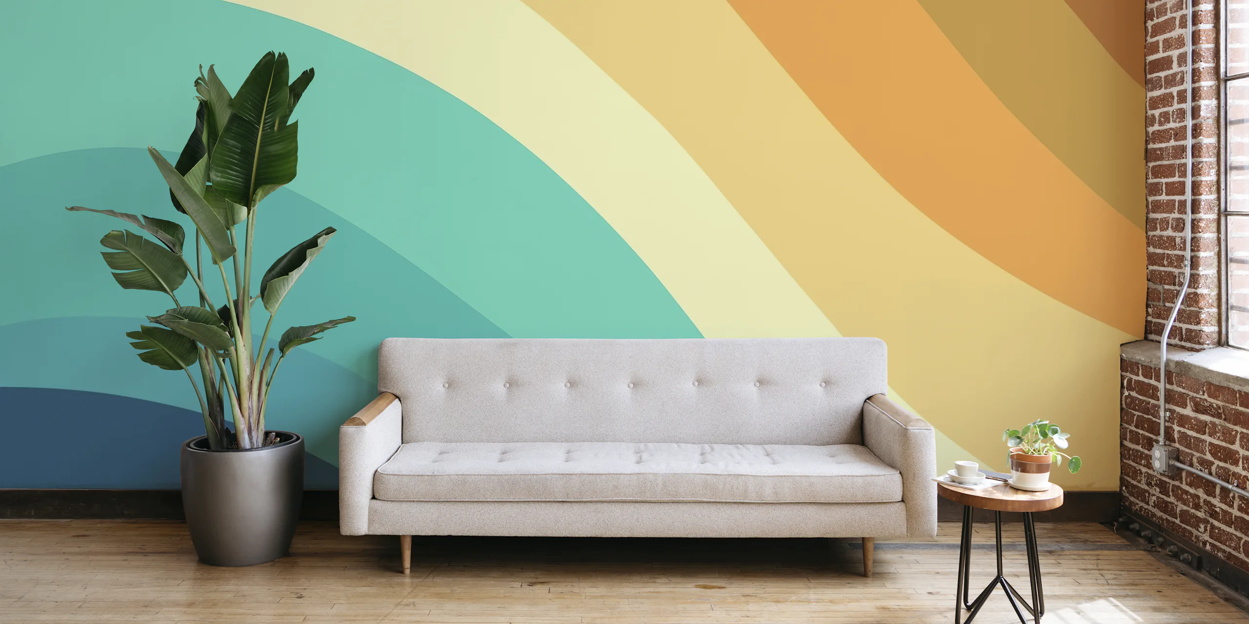 Retro Summer Wave 2b - Happywall.com