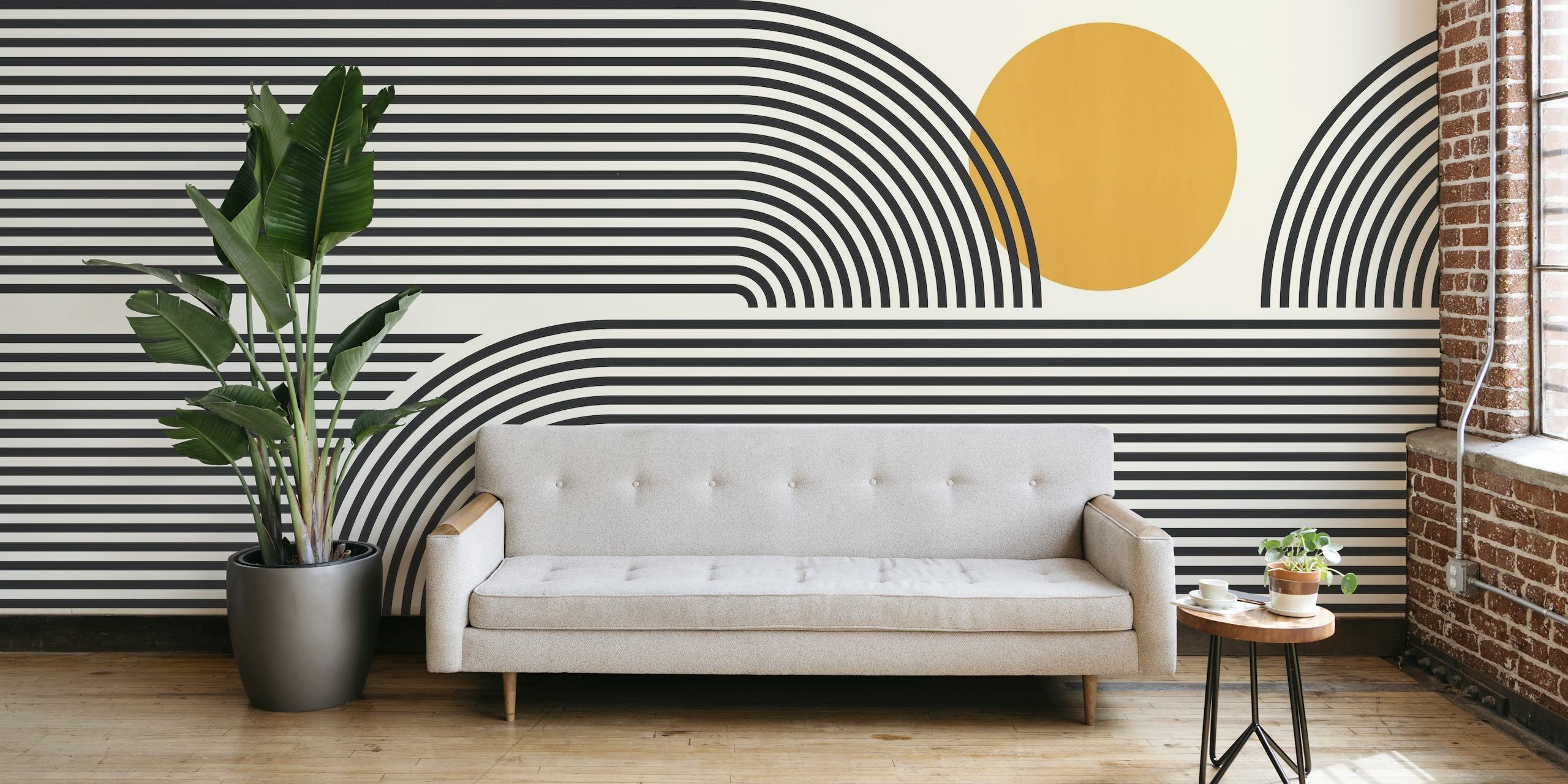 Lines and circles 2 wallpaper