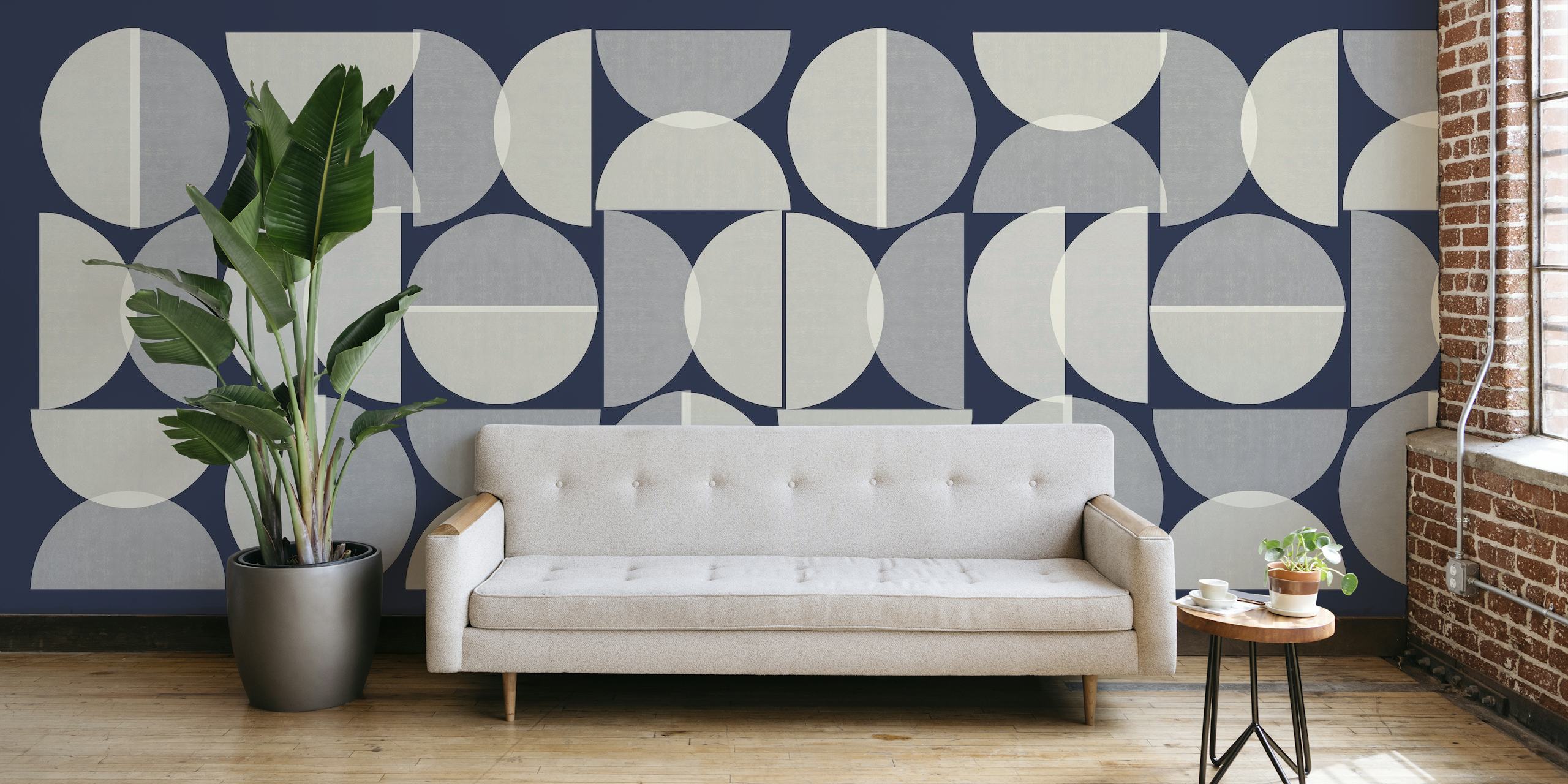 Pattern of circles 2 wallpaper