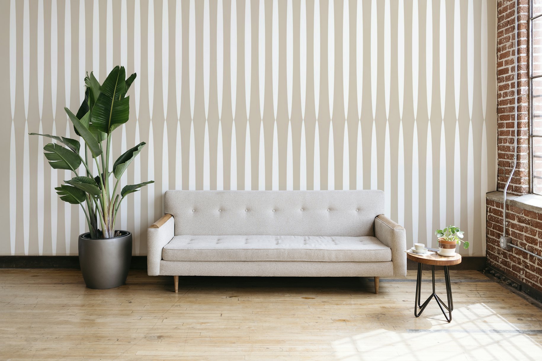 Japandi minimal III papiers peint - Happywall