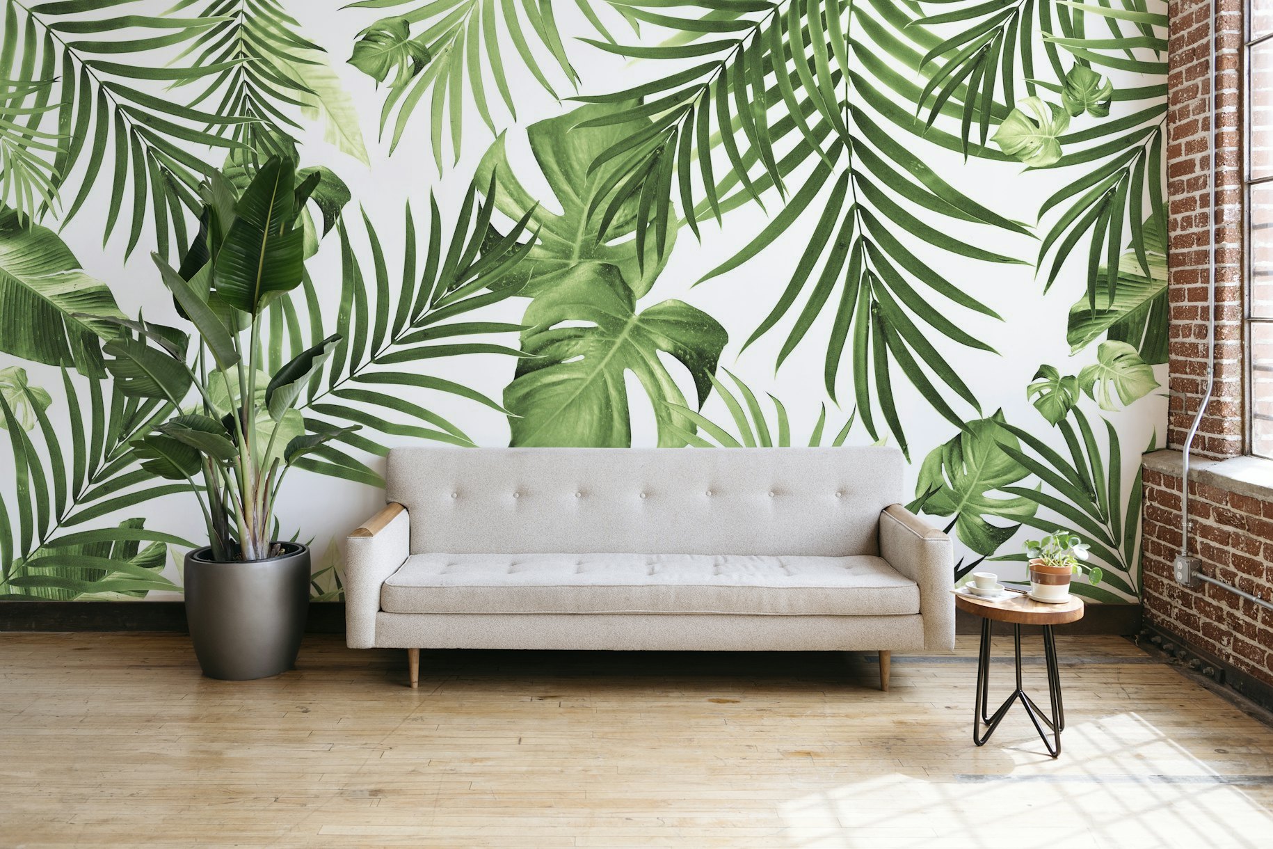 Tropical Jungle Leaves 20w wallpaper