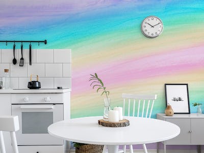 Unicorn Rainbow Watercolor 2