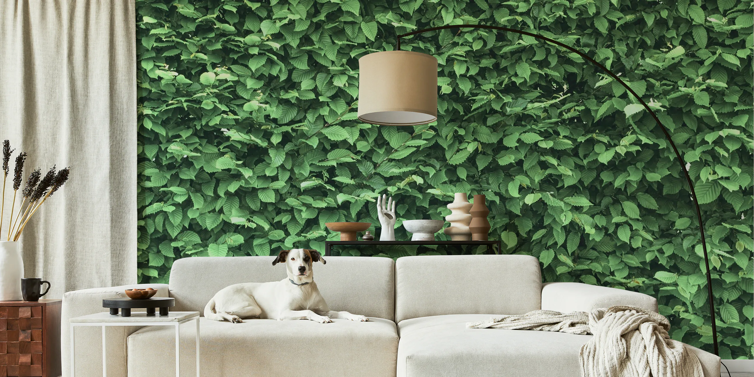 Shop Spring Leaves Wallpaper | Happywall