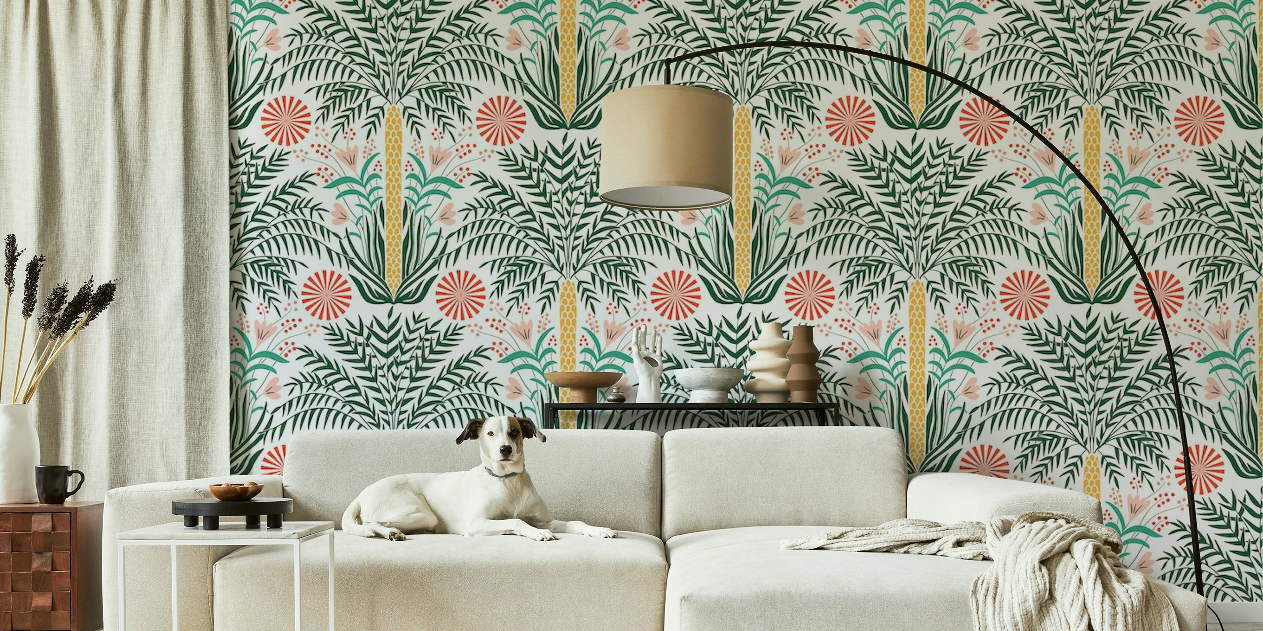 Tropical Palm Trees Wallpaper | Happywall