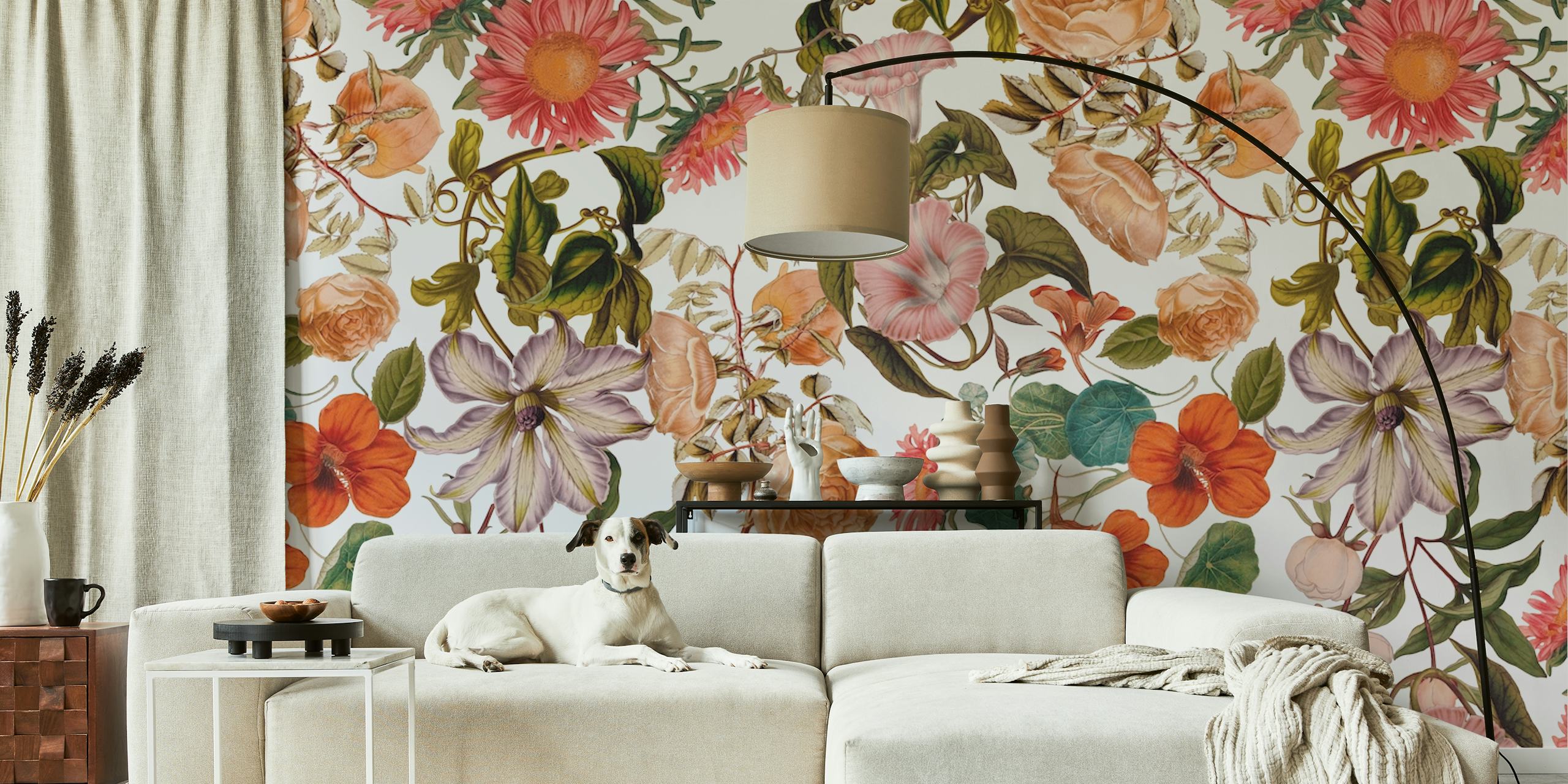 Romantic Garden cvjetna tapeta