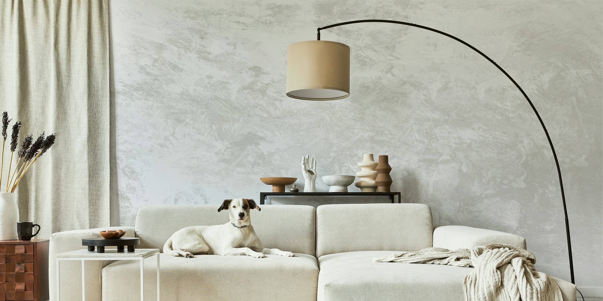 Papel pintado Canvas Clouds en una habitación