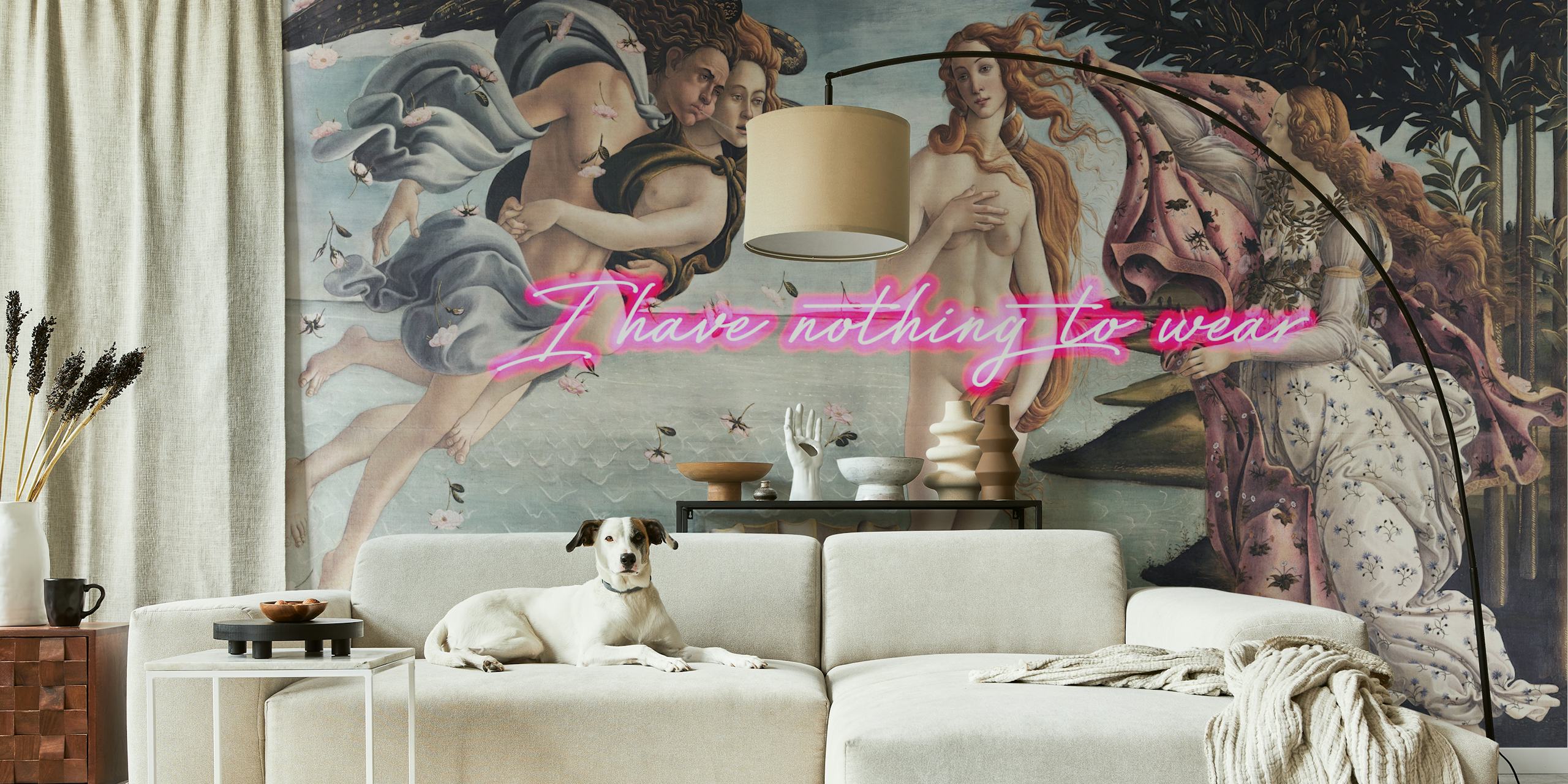 Venus Nothing To Wear wallpaper in a room
