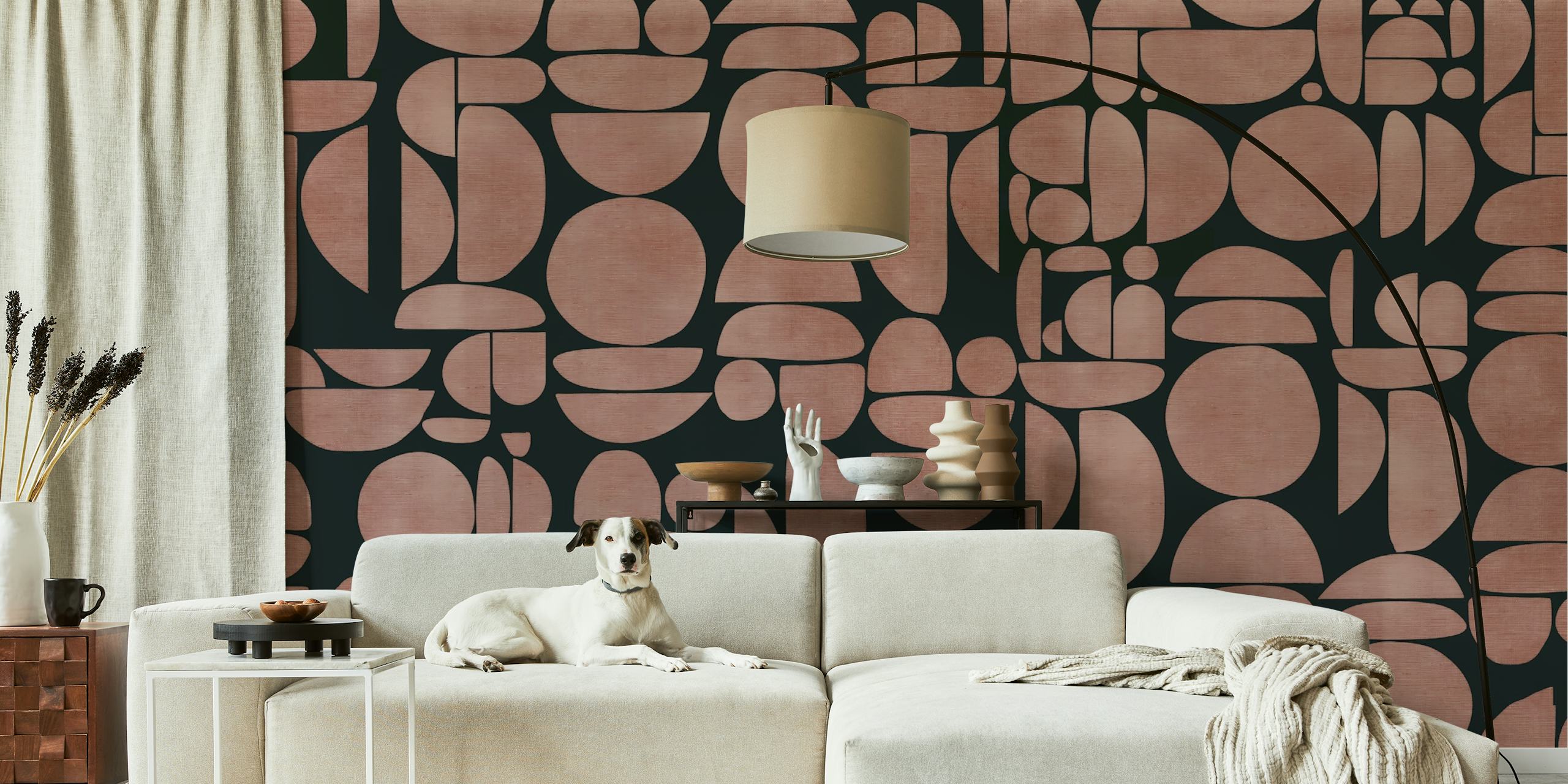 Σχεδιασμός ταπετσαρίας Abstract Cutout Shapes