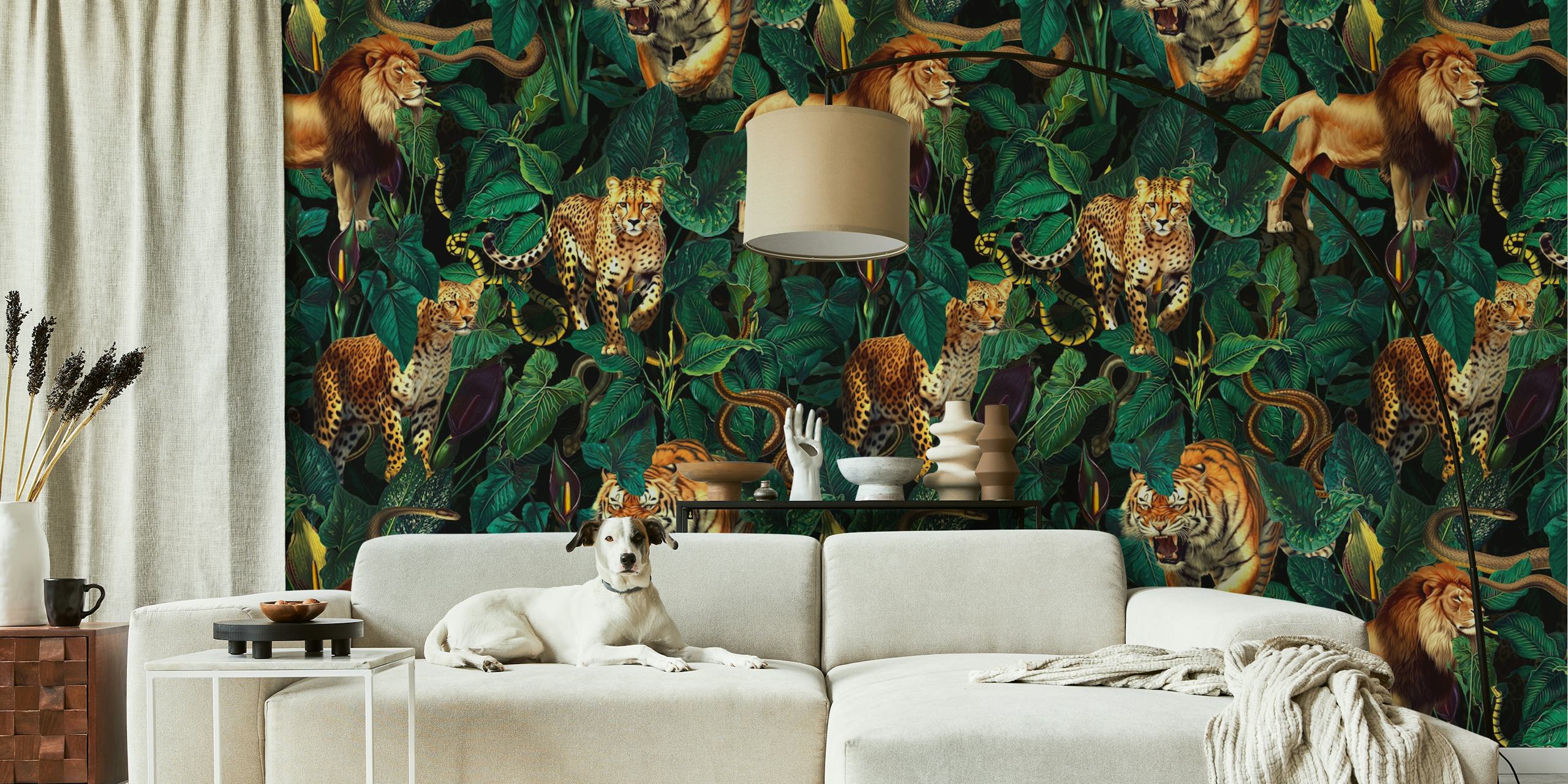Dangers in the Forest XV wallpaper in a room