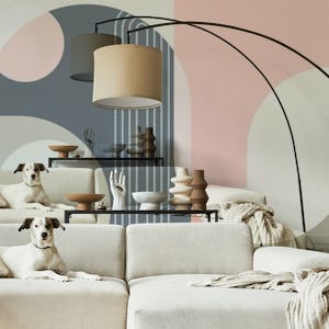 Mid Century Abstract Arches 1