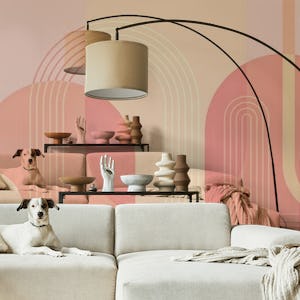 Mid Century Arches Pastels