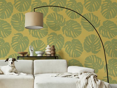 Monstera Glam Pattern 2