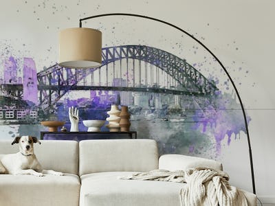 Sydney Harbor Bridge Painting