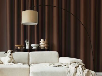 Elegant Chocolate Drapes