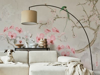 Chinoiserie With Cockatoo
