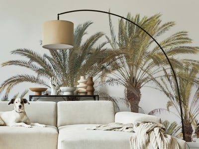 Oriental Palm Trees 1